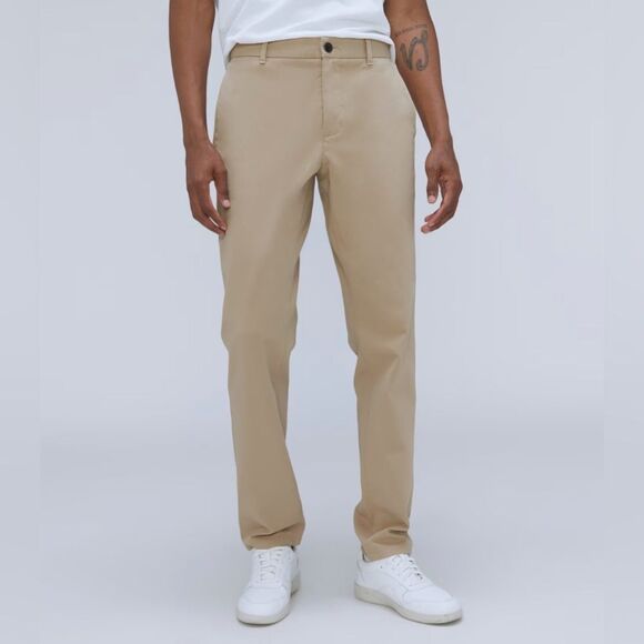 NWOT Everlane The Performance Chino | Uniform Slim Fit in TRENCH COAT KHAKI - Picture 1 of 11
